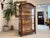 Biedermeier Display Cabinet in Walnut For Sale - Image 9 of 11