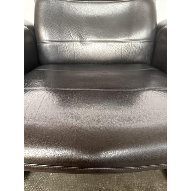 Black Black Leather DS-50 Lounge Chairs from de Sede, 1970s, Set of 2 For Sale - Image 8 of 9