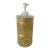 Vintage Hollywood Regency Gold Tone Ormolu French Drape Filigree Soap Dispenser For Sale