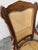 Victorian Vintage Victorian Wooden & Cane /Rattan Rocking Chair For Sale - Image 3 of 8