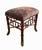 Vintage Faux Bamboo Stool in Ralph Lauren "Hunting Manor Paisley" Fabric For Sale - Image 16 of 17