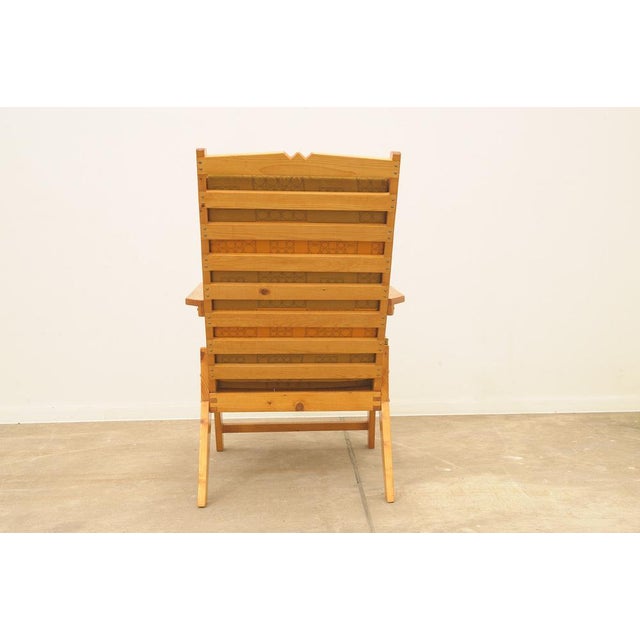 Set of Scandinavian Style Pine Armchairs, 1970s For Sale - Image 10 of 17