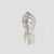 Glass Antique Glass Thumbprint Coin Dot Cruet Reed Handle & Stopper For Sale - Image 7 of 8