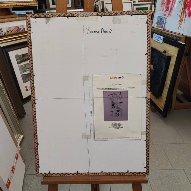 Franco Angeli, Lithograph For Sale - Image 6 of 10