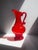 Glass Polish Ruby Red Glass Carafe by Ludwik Fiedorowicz, 1970s For Sale - Image 7 of 7