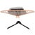 Dusty Peach Pina Hat Shelf by OK Design For Sale - Image 4 of 6