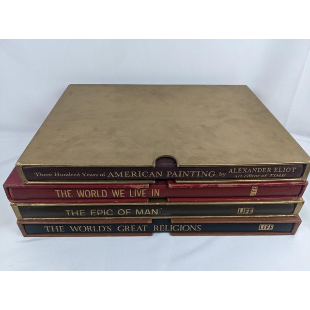 Set of 4 Oversized Mid-Century Life & Time Illustrated Books in Slipcases, 1955–1961 For Sale - Image 17 of 17