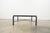 Vintage 1980s Giacometti Style Forged Aluminum/Faux Verdigris Square Glass Coffee Table For Sale In Austin - Image 6 of 11