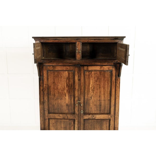 Antique George III Bench in Elm For Sale - Image 6 of 13