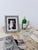 Large Italian tabletop picture frame, dating to the mid-20th century and crafted in embossed tin. Dating approximately...