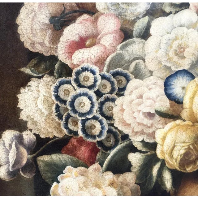 Carlo De Tommasi, Dutch School Floral Still Life, Oil on Canvas, 2013 For Sale - Image 10 of 11