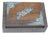 Wooden Jewelry Box with Silver Applications For Sale
