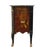 Maitland Smith Asian Chinoiserie Inspired Louis XV 50" Red & Gold Lacquered Three Drawer Chest W. Granite Top For Sale - Image 10 of 13
