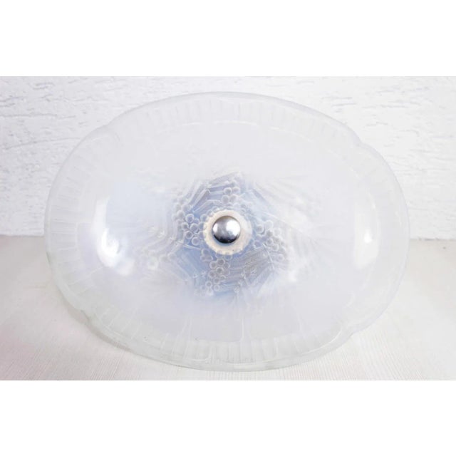 Art Nouveau Opalescent Glass Bowl by Julien France For Sale - Image 10 of 12