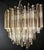 Vintage Murano Glass Trihedral Prisms Chandelier in the style of Venini, Italy, 2010s For Sale - Image 11 of 12