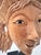 2000 - 2009 Carved Wood Figural Head With Headdress on Stand For Sale - Image 5 of 10