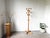 Modernist Coat Rack in Pine, 1970s, in Good conditions. Designed 1970 to 1979