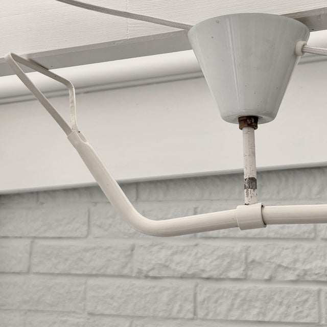 Black Mid-Century Scandinavian Industrial Pendant from Marimekko, Sweden, 1950s For Sale - Image 8 of 11