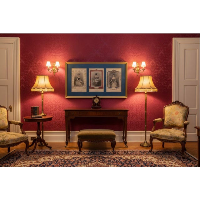 Antique 1845 Hand-Colored Ballet Triptych - "Beauties of the Opera" For Sale - Image 15 of 15