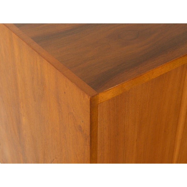 Wood Vintage Sideboard in Walnut, 1950s For Sale - Image 7 of 9