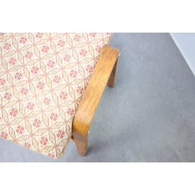 1960s Mid-Century Modern Upholstered Ottoman from Jitona, Czechoslovakia, 1960s For Sale - Image 5 of 8