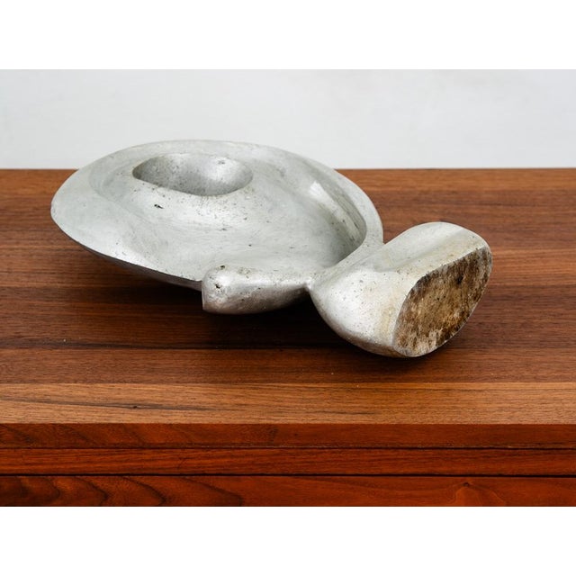 1970s Mid Century Modern Sculpture Abstract Form Art Aluminum Metal Sculpture MCM For Sale In Sacramento - Image 6 of 12