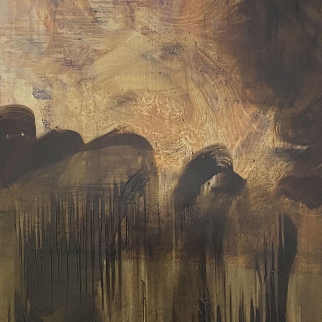 Contemporary Abstract Oil on Canvas "The Upheaval" by Paul Landauer For Sale - Image 6 of 7