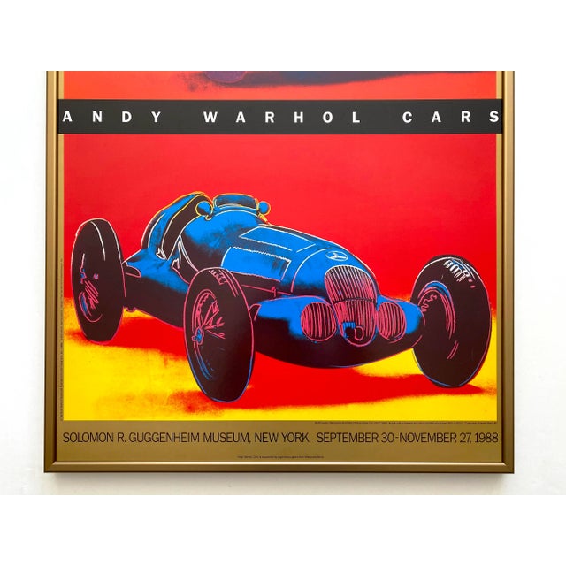 【遺作シリーズ】ANDY WARHOL CARS Andy Warhol masterpiece from 'Death And Disaster' series to