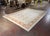Taupe Late 20th C. Turkish Oushak-Style Hand-Knotted Wool Rug With Rust Border For Sale - Image 8 of 9