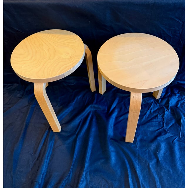 Artek furniture is made Finland, where Aalto designs have been manufactured since the 1930s. The bent L-shaped leg allows...