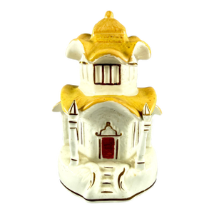 Staffordshire Thatched Roof Cottage Pastille Burner