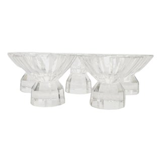Art Deco Czechoslovakian Glasses, 1950s, Set of 5 For Sale