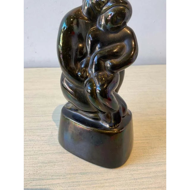 1920s Arko Ceramic Sculpture by N. Berger Entitled Maternity For Sale - Image 12 of 12