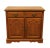 STANLEY FURNITURE Rustic Country French 36" Server Buffet 33.5" High 36.25" Wide 19" Deep With Extensions: 55.75" Wide We...