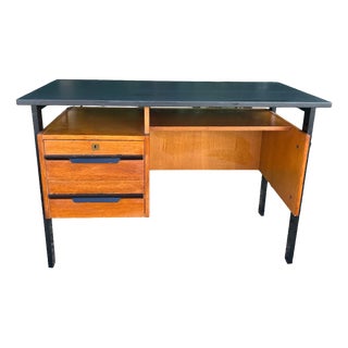 Mid-Century Oak Desk, 1950s For Sale