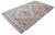 1960s Hand Woven Braided Jajim Kilim Area Rug - 5'7" X 9'8" For Sale - Image 6 of 11