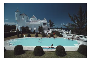 Slim Aarons, Trident Castle, Estate Stamped C-Type Print