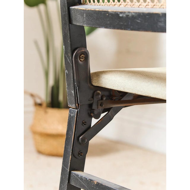Vintage Rustic, Primitive Accent Chair For Sale In Los Angeles - Image 6 of 12