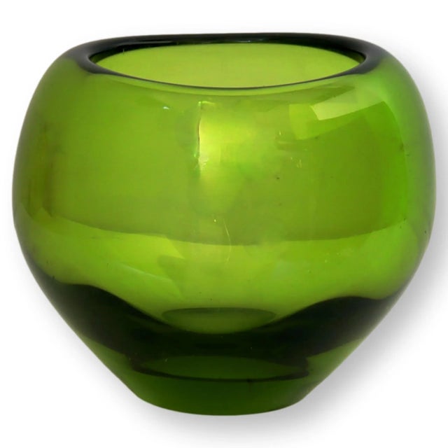 Per Lütken Holmegaard Art Glass "Heart Vase" For Sale In Los Angeles - Image 6 of 6
