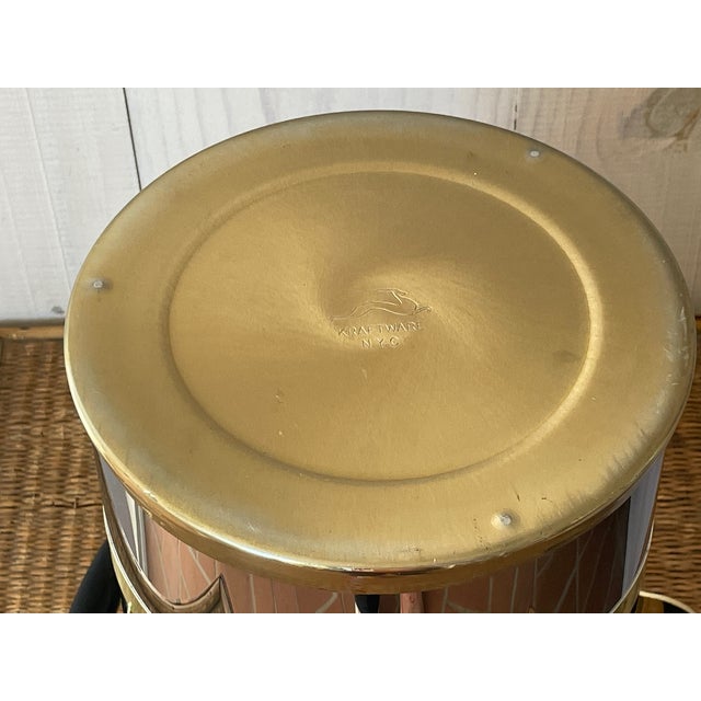 Mid-Century Modern Kraftware n.y.c. Ice Bucket For Sale - Image 12 of 12