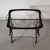 1950s Italian Wood, Glass and Brass Bar Cart With Magazine Rack, Attributed to Cesare Lacca For Sale - Image 11 of 11