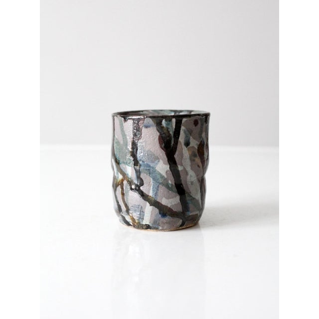 Vintage Studio Pottery Vase For Sale - Image 6 of 9