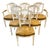 Set of 6 French Louis XVI Dining Chairs For Sale
