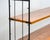 Free-Standing Shelf with Black Metal Ladders, 1960s For Sale - Image 13 of 16