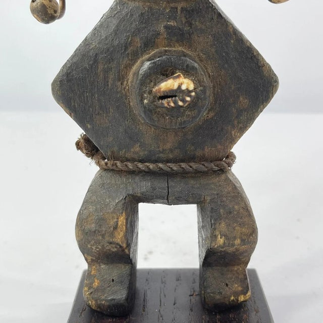 Early 20th Century Azande Zande Figure on Custom Base For Sale - Image 4 of 10