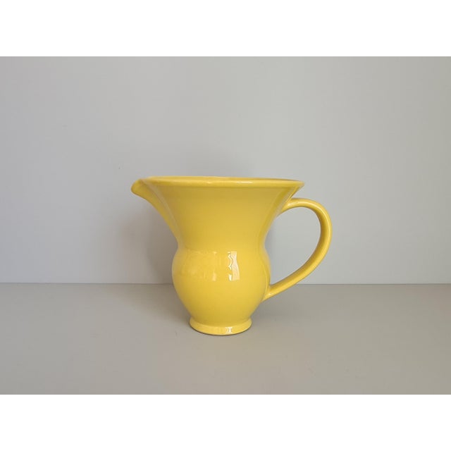 1950s Modern Pitcher in Black Ceramic, 1950 For Sale - Image 5 of 11