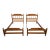 Ethan Allen Solid Maple 1960s Twin Bed Pair. Original Baumritter/Ethan Allen Quality For Sale