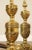 Gold Vintage Neoclassical Style Brass Andirons - A Pair For Sale - Image 8 of 13