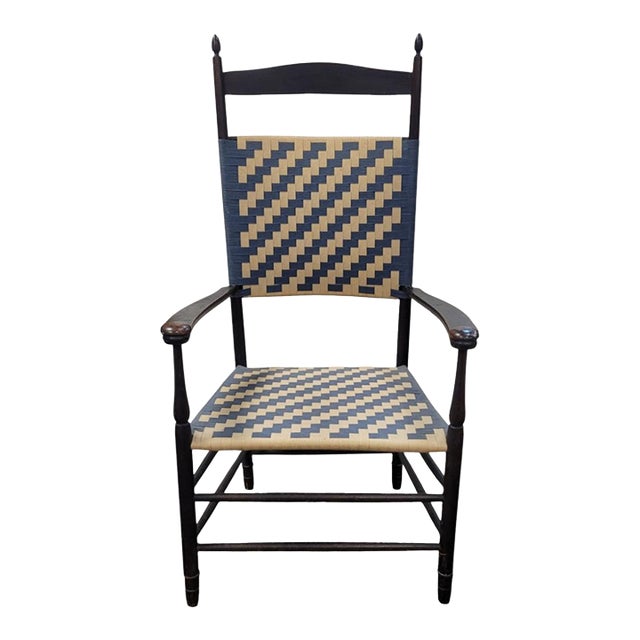 Authentic 19th Century Shaker #6 Chair For Sale