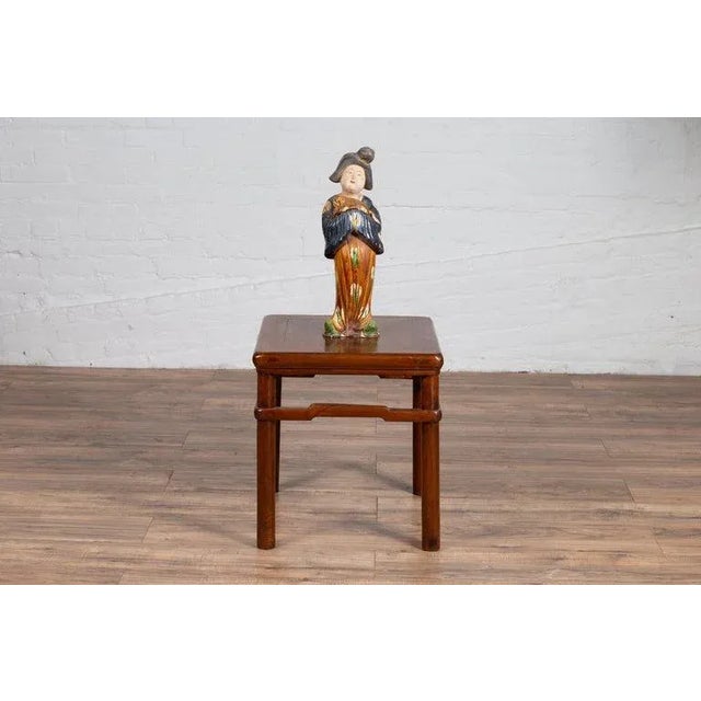Antique Chinese Ming Style Side Table For Sale In New York - Image 6 of 13